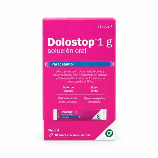 Dolostop 1 g soluzione orale 10 bustine