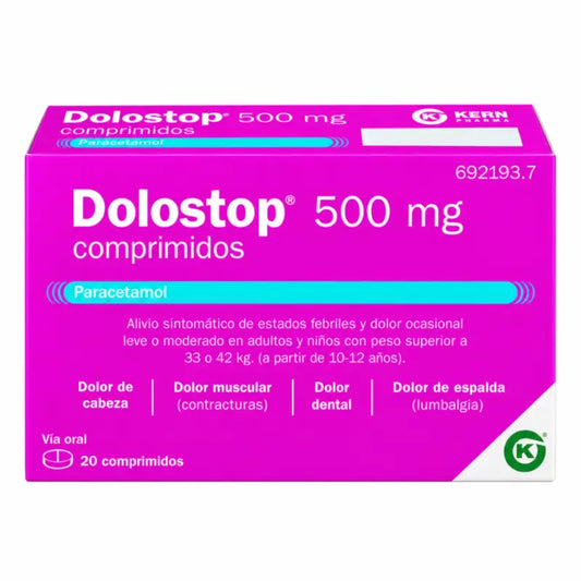 Dolostop 500 mg 20 Compresse