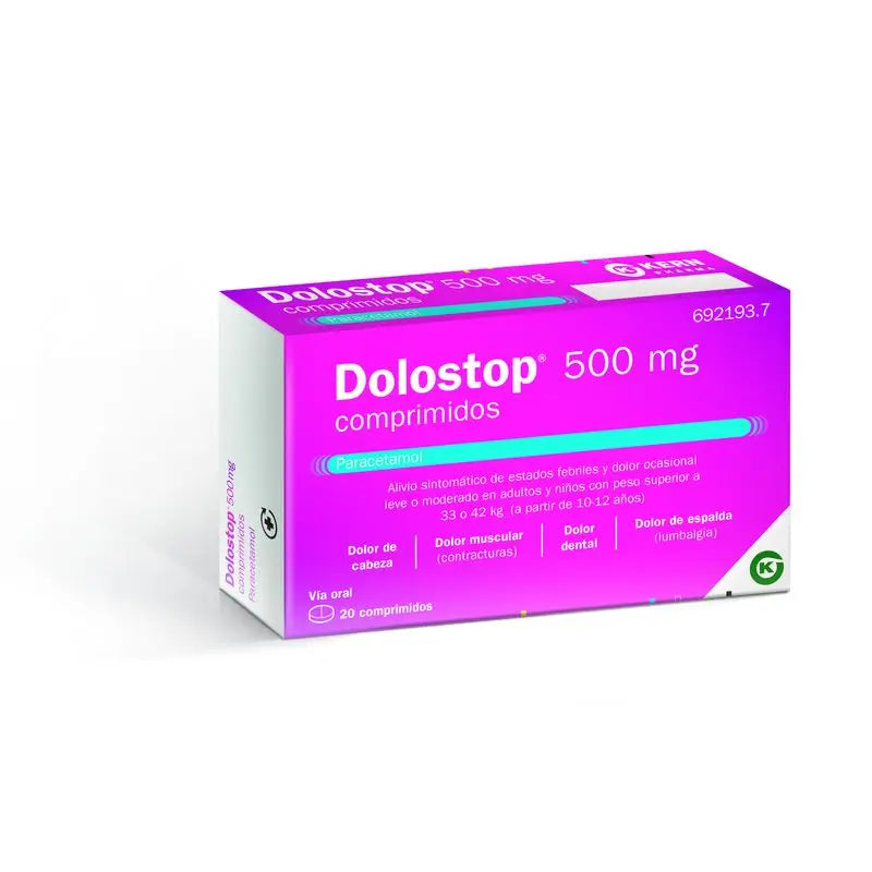 Dolostop 500 mg 20 Compresse