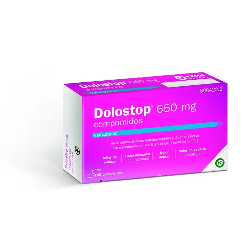 Dolostop 650 mg 20 Compresse