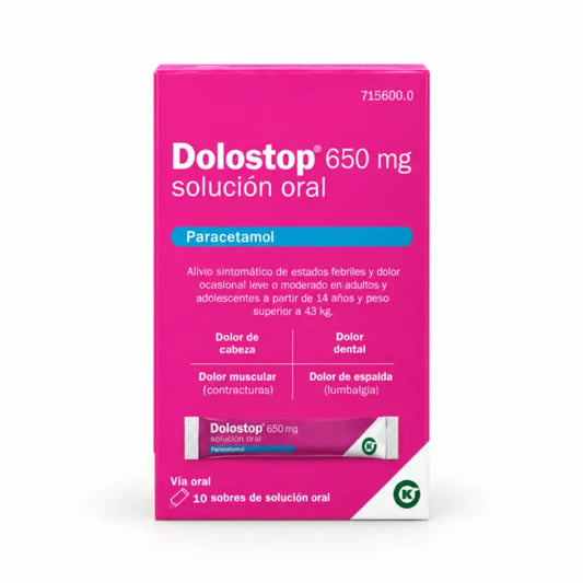 Dolostop 650 mg Soluzione orale 10 Bustine