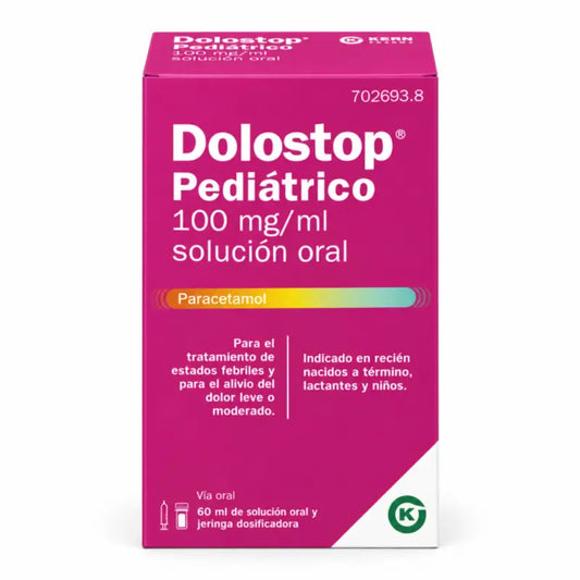 Dolostop Sollievo dal dolore e dalla febbre pediatrico 60 ml