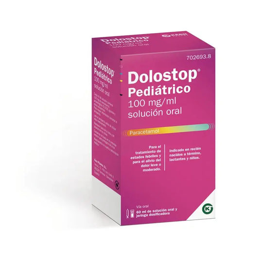 Dolostop Sollievo dal dolore e dalla febbre pediatrico 60 ml