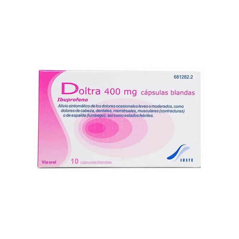 Doltra 400 mg 10 Soft Capsules