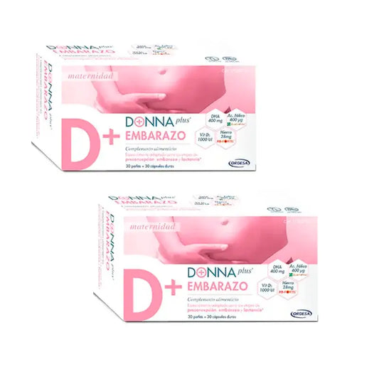 DonnaPlus Pacchetto Gravidanza 2 x 30 + 30