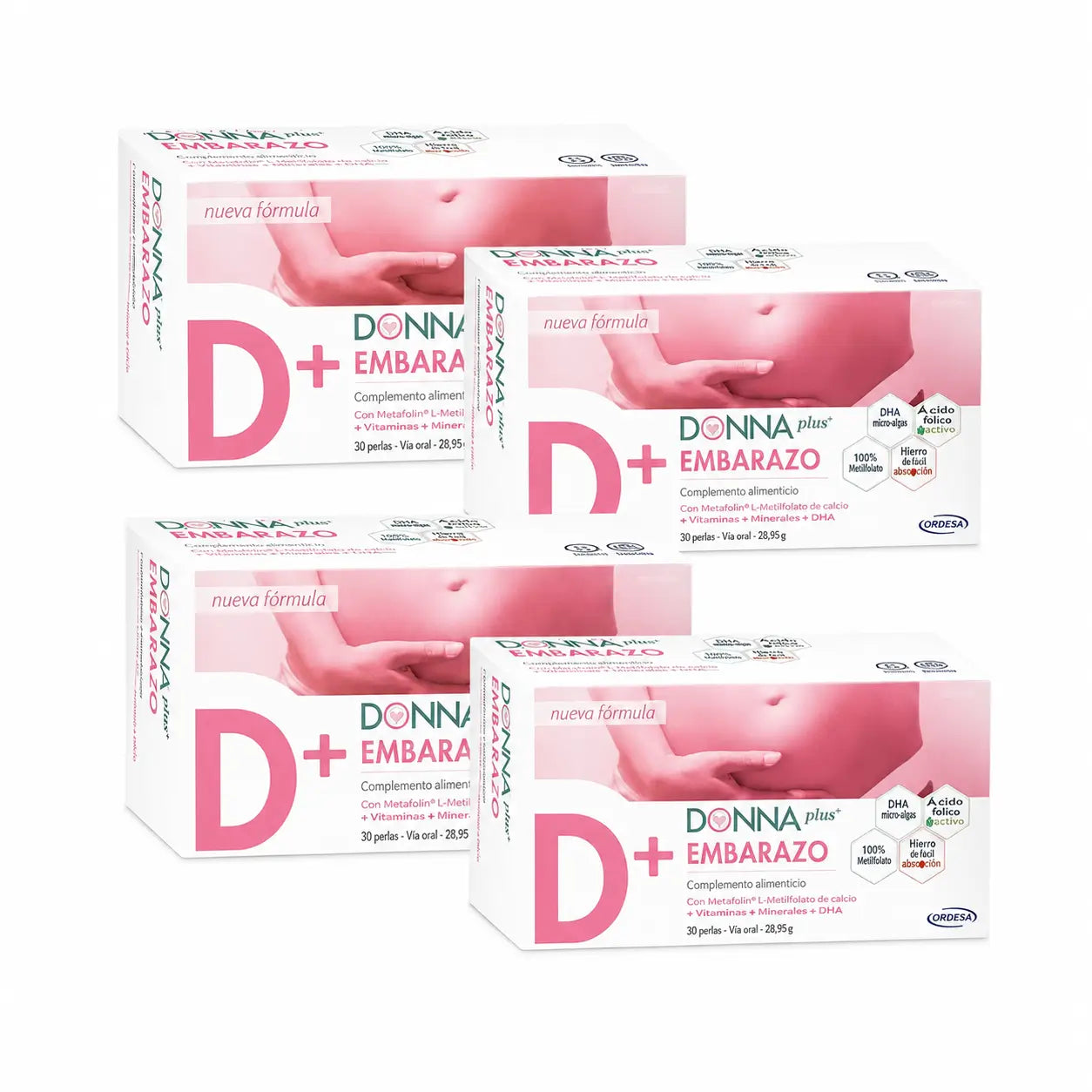 DonnaPlus Pacchetto Gravidanza 4 x 30 + 30