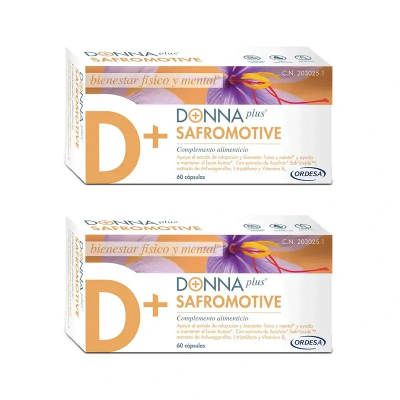 Donnaplus Safromotive, 2X60 capsule