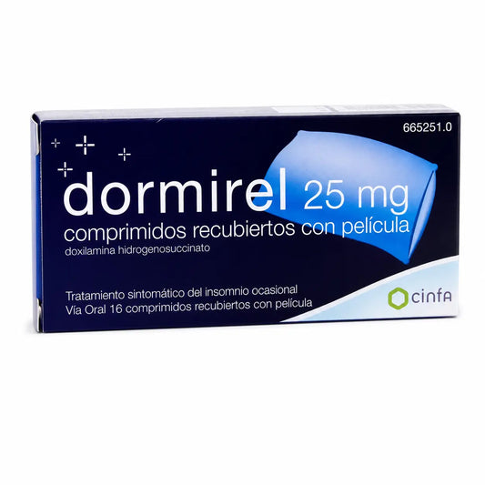 Dormirel 25 mg 16 compresse rivestite con film