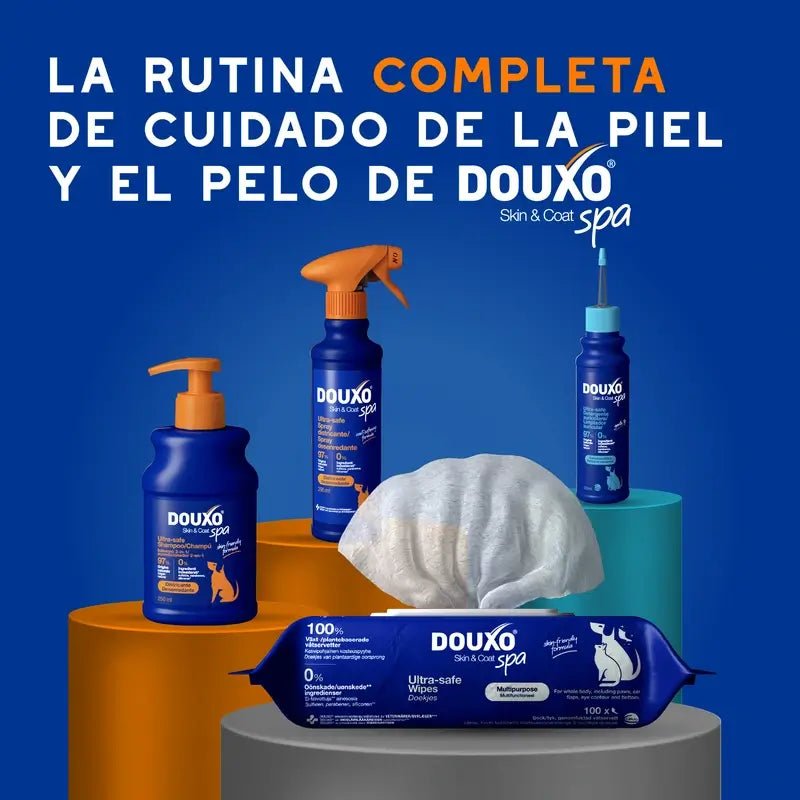 Douxo Skin & Coat Spa 2 In 1 Shampoo e Balsamo per cani, 250 ml