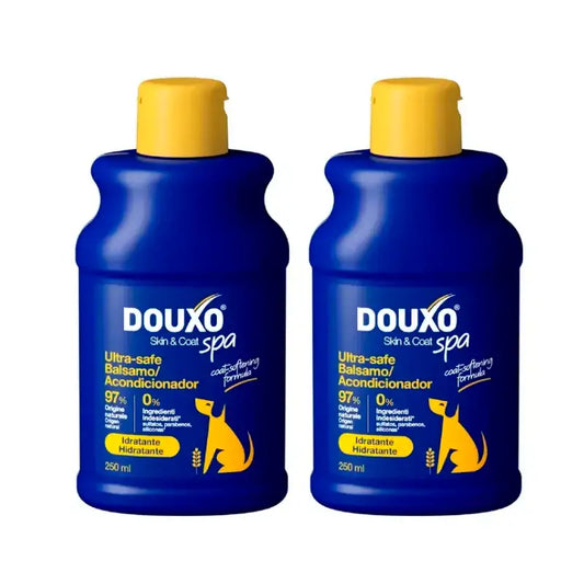 Douxo Skin & Coat Spa Balsamo alla farina d'avena per cani, confezione da 2 x 250 ml