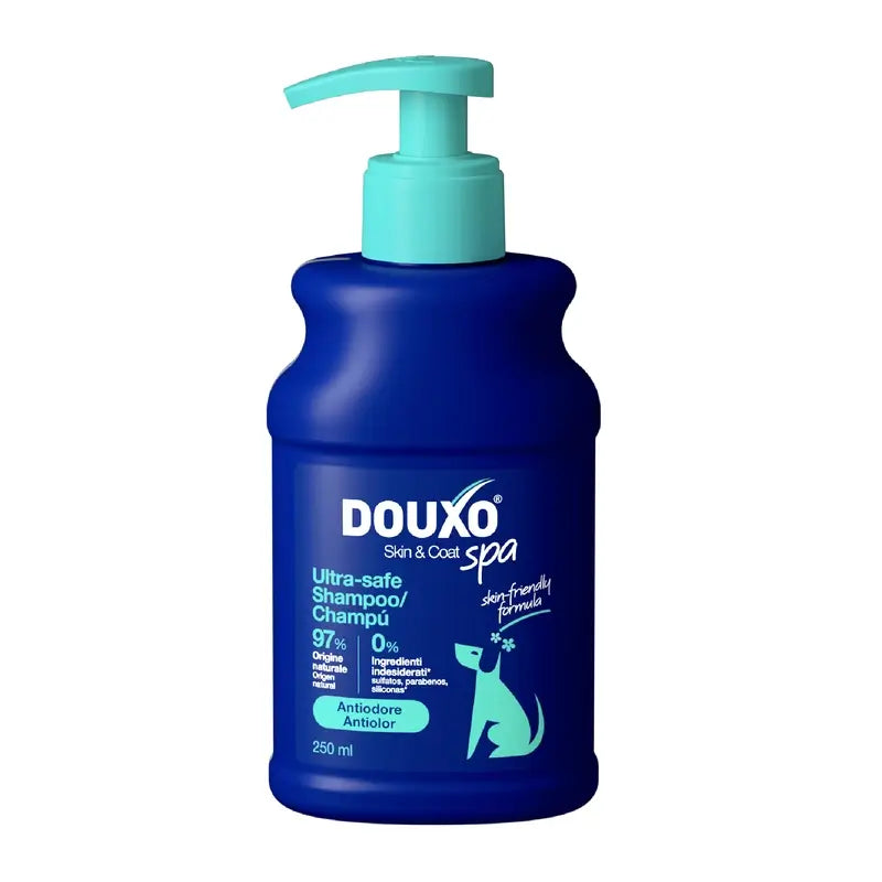 Douxo Skin & Coat Spa Shampoo antidolorifico per cani, 250 ml