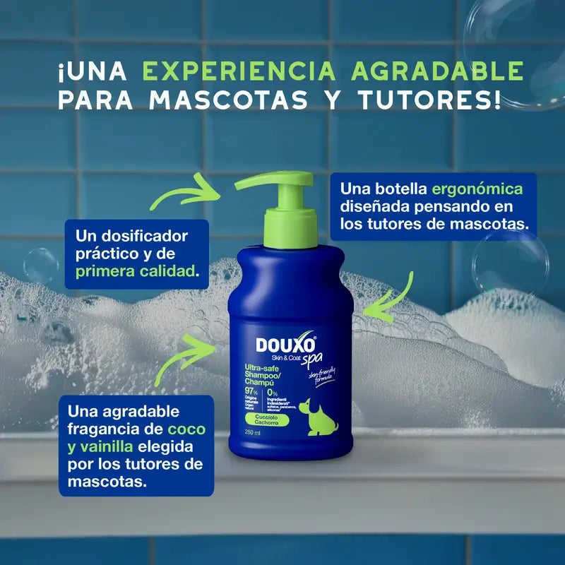 Douxo Skin & Coat Spa Shampoo per cuccioli, 250 ml