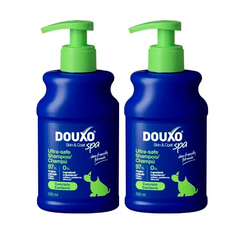 Douxo Skin & Coat Spa Shampoo per cuccioli, confezione da 2 x 250 ml
