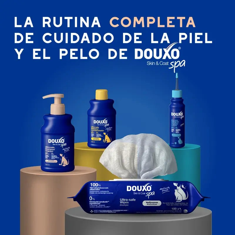 Douxo Skin & Coat Spa Shampoo anti-muta per cani, 250 ml