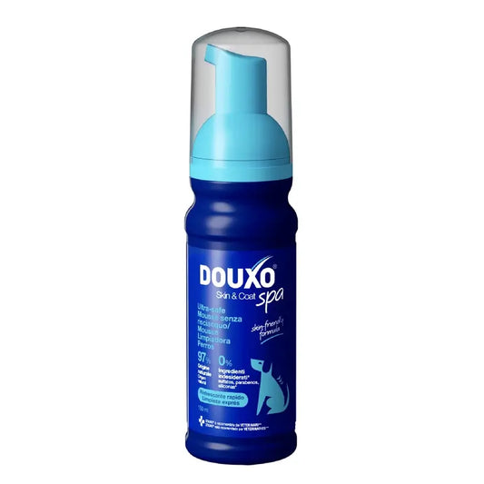 Douxo Skin & Coat Spa Schiuma detergente express ultra delicata, 150 ml