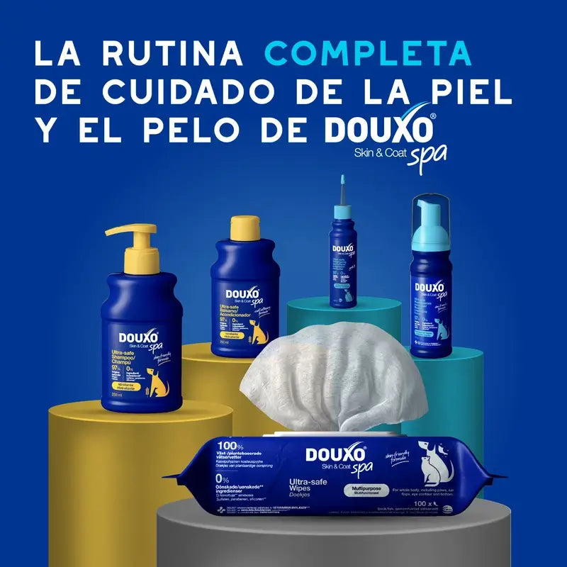 Douxo Skin & Coat Spa Schiuma detergente express ultra delicata, 150 ml