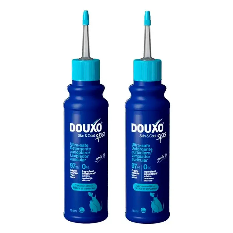 Douxo Skin & Coat Spa Detergente auricolare, confezione da 2 x 120 ml
