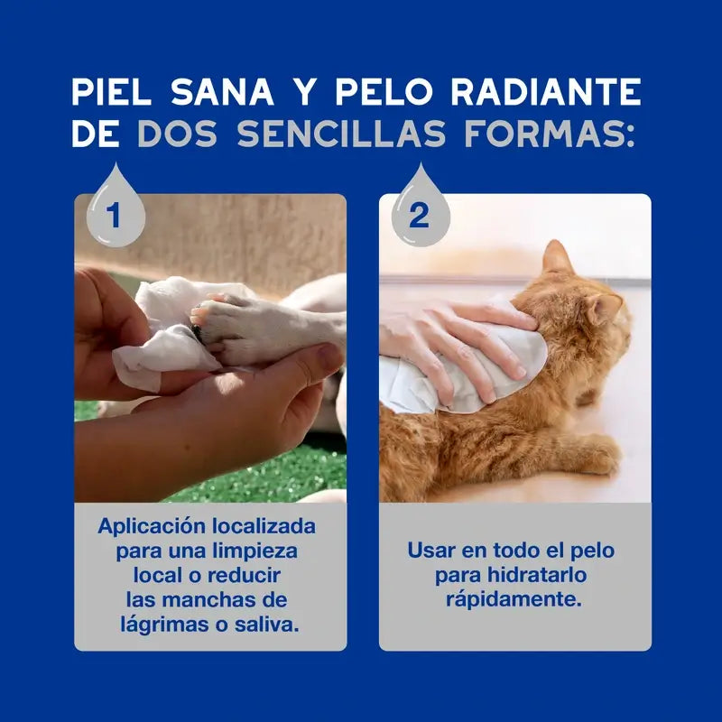 Douxo Skin & Coat Spa Salviette multiuso per cani e gatti, 100 pz.