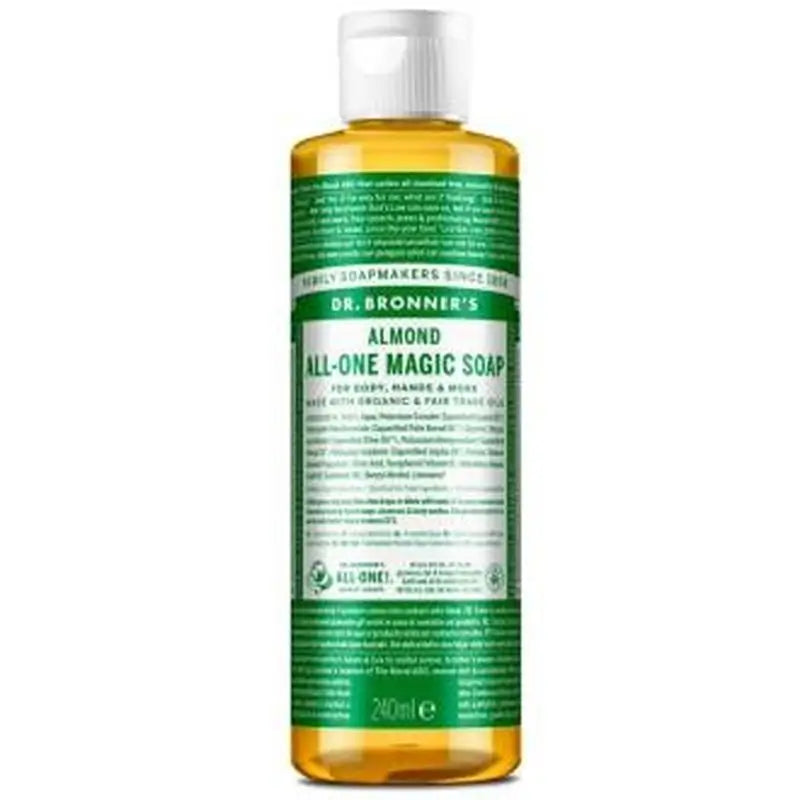 Dr. Bronner´S Jabon Liquido Almendras 240Ml.