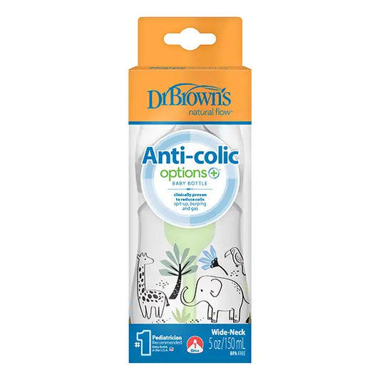 Bottiglia a bocca larga Dr.Brown's 150ml Selva PP Opzioni +