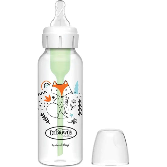 Flacone standard Dr.Brown's Opzioni+ Fox, 250 ml
