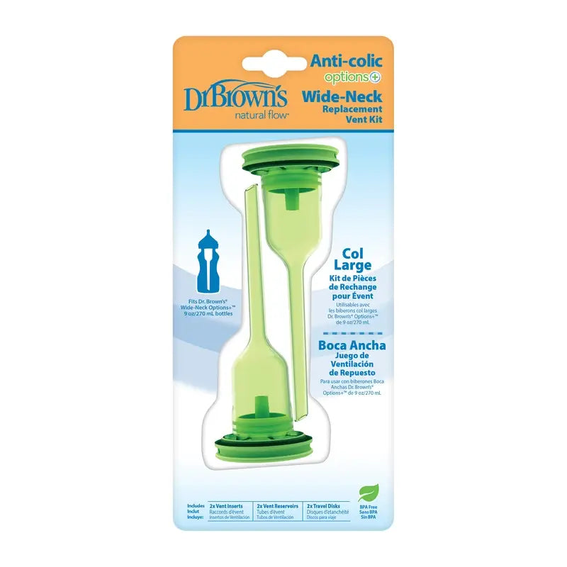 Kit di ricarica Dr.Brown's 270 ml (2 valvole, 2 tubi e 2 tappi)