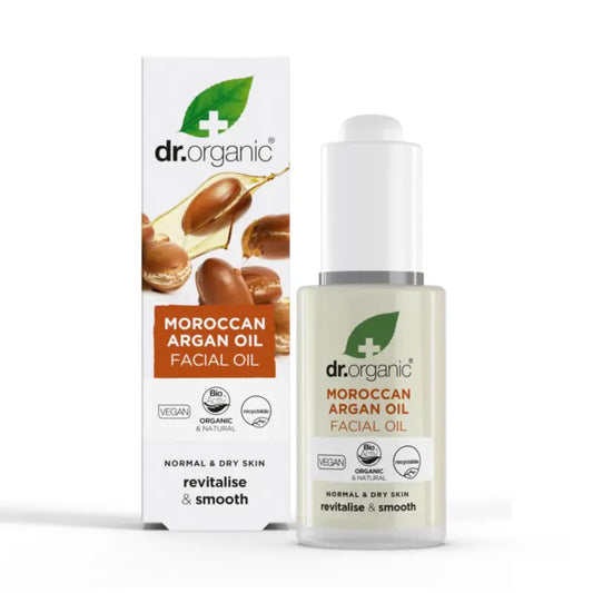 Olio viso Dr. Organic Moroccan Argan Oil 30Ml.