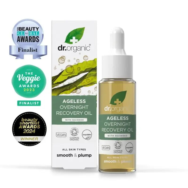 Dr. Organic Forever Young Olio Notte Alghe Marine 30Ml