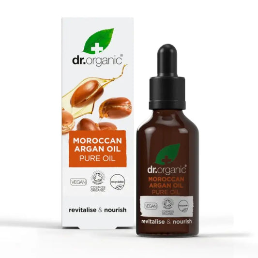 Olio di Argan Marocchino Puro Dr. Organic 50Ml.