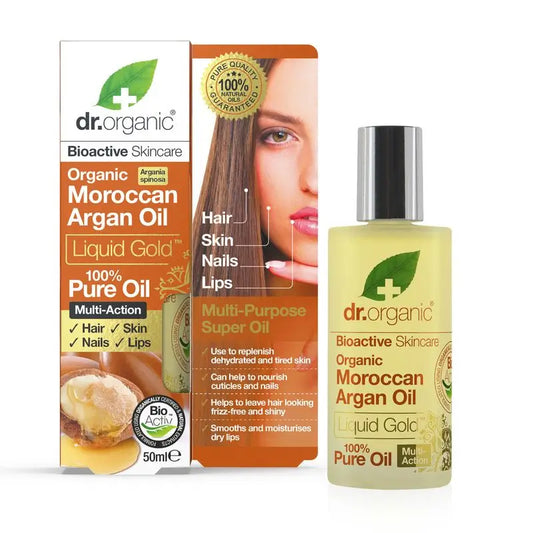 Olio di Argan Marocchino Puro Dr. Organic 50Ml.