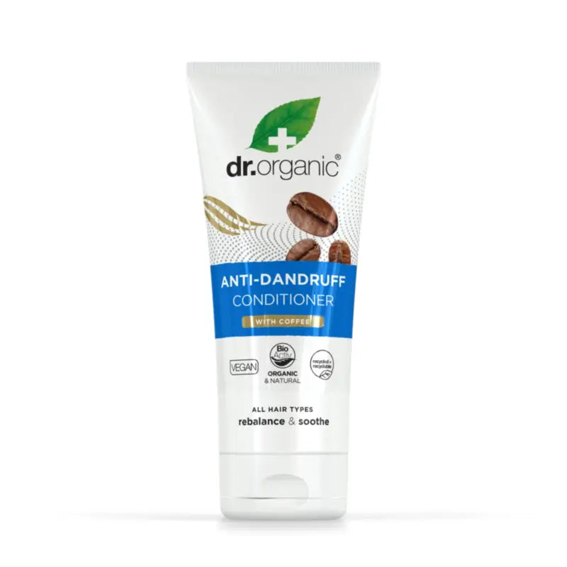 Dr.Organic Balsamo antiforfora al caffè, 200 ml