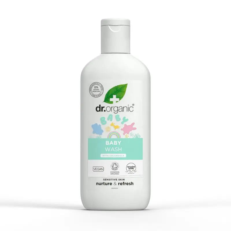 Dr.Organic Mummy & Baby Shampoo e lavaggio del corpo per bambini, 250 ml