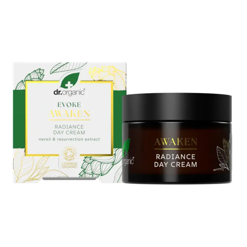 Dr.Organic Crema da giorno illuminante Evoke Awaken, 50 ml