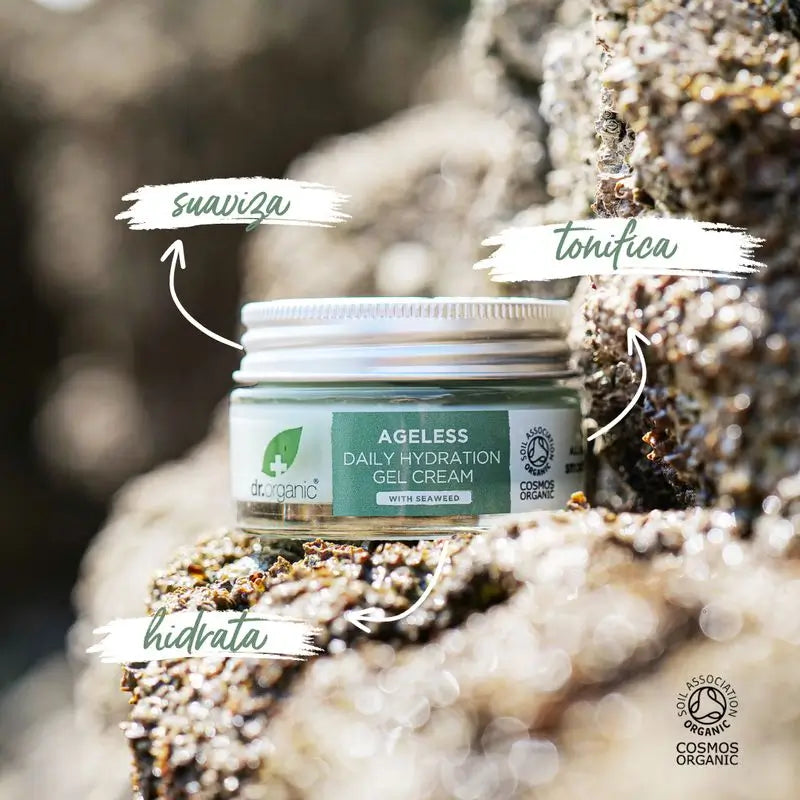 Dr. Organic Forever Young Crema Giorno Gel d'Alga 50Ml