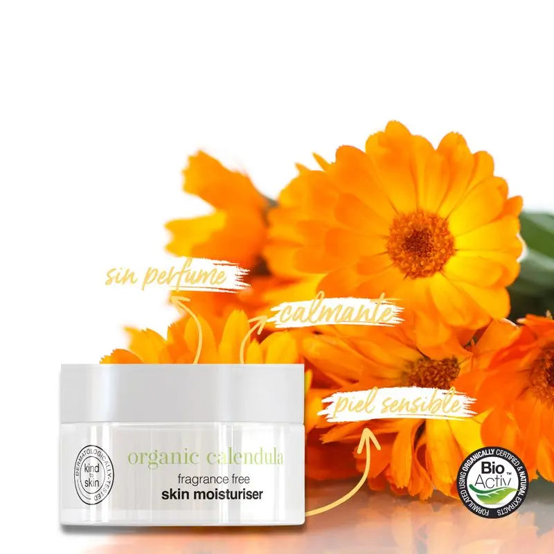 Dr. Organic Crema idratante per pelli sensibili alla calendula 50 ml