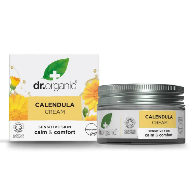 Dr. Organic Crema idratante per pelli sensibili alla calendula 50 ml