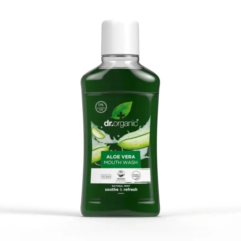 Dr.Organic Collutorio all'Aloe Vera, 500 ml