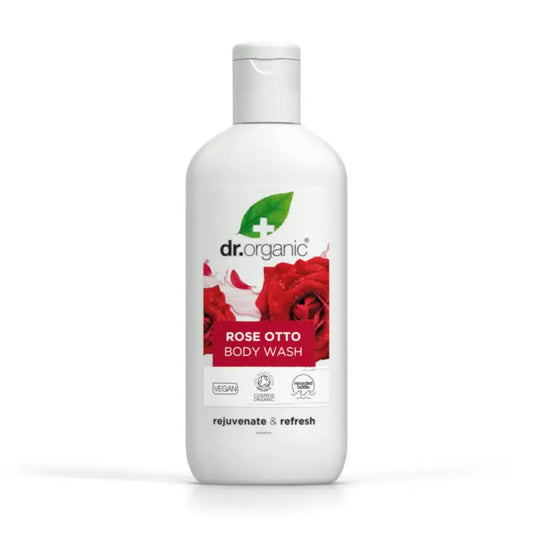 Dr. Organic Gel doccia alla rosa damascena 250ml.
