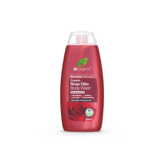Dr. Organic Gel doccia alla rosa damascena 250ml.