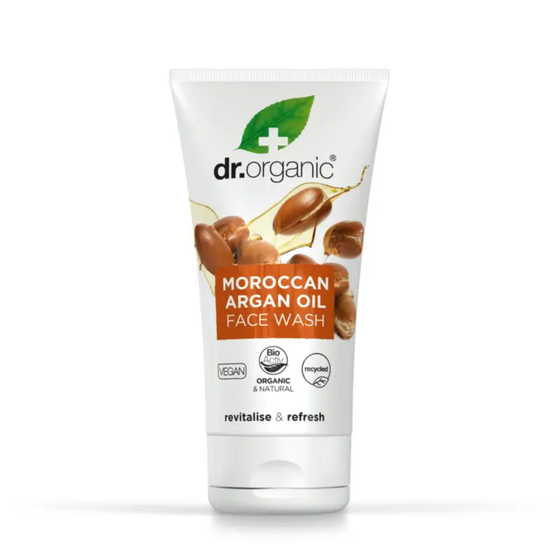 Dr. Organic Detergente viso pelle normale-secca Argan 150ml