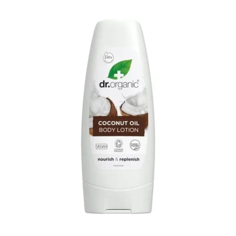Lozione per il corpo all'olio di cocco biologico Dr. Organic 200Ml.