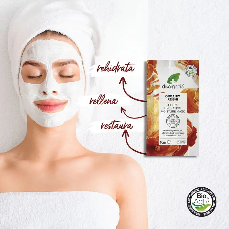 Dr. Organic Reishi Maschera viso 10Ml.
