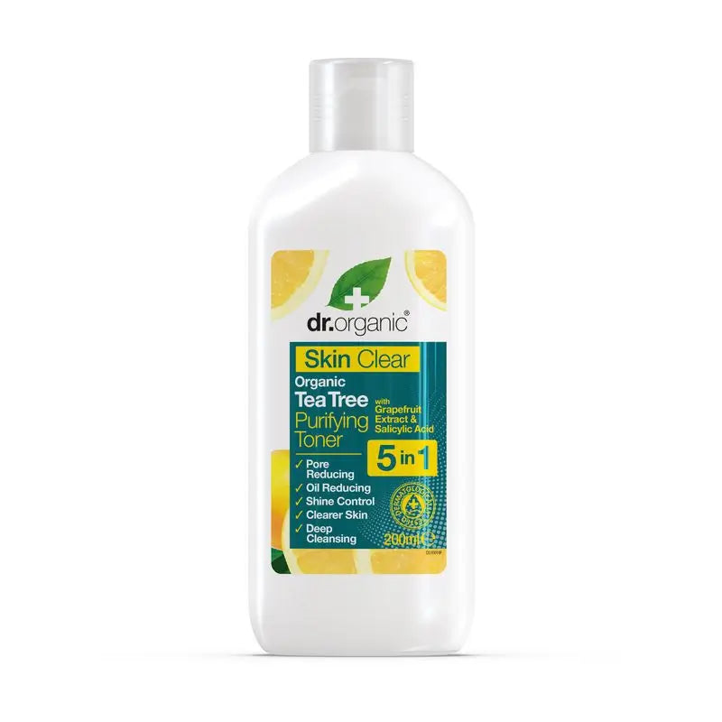 Dr. Organic Skin Clear Tonico Purificante 5 In 1 200Ml.
