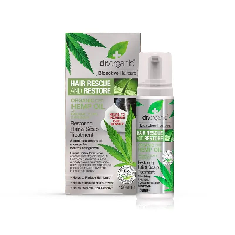 Dr. Organic Trattamento Anti-Caduta Capelli alla Canapa 150Ml