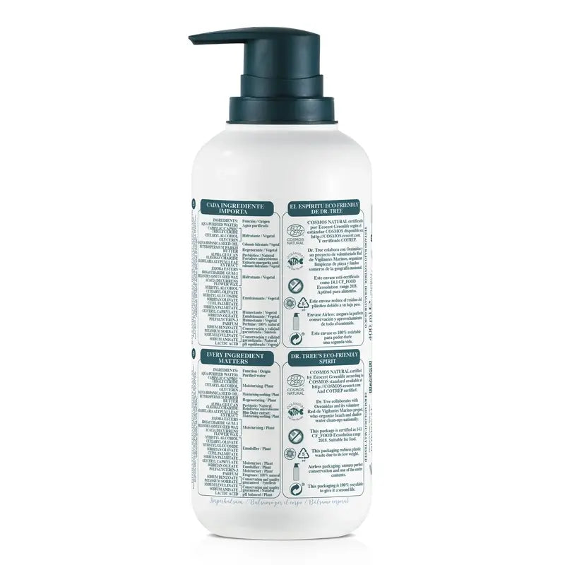 Dr. Tree Balsamo Corpo Idratante Naturale Pelle Sensibile 400Ml