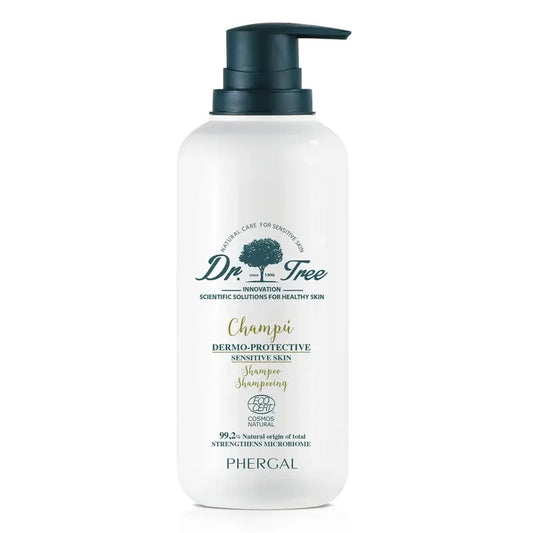 Dr. Tree Shampoo naturale dermo-protettivo per cuoio capelluto sensibile 400 Ml