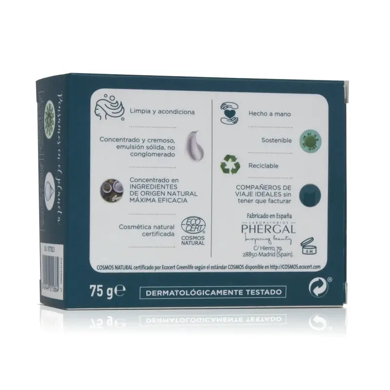 Dr. Tree Shampoo solido idratante naturale per cuoio capelluto sensibile
