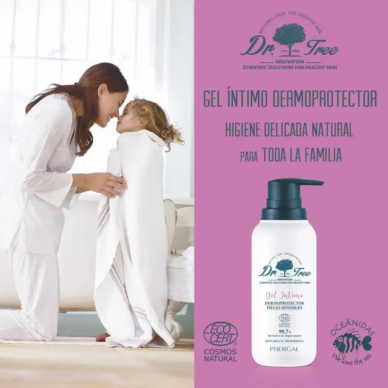 Dr. Tree Gel Intimo Naturale Pelle Sensibile 400ml