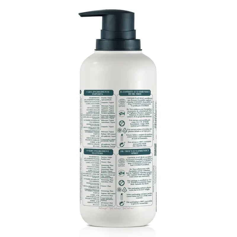 Dr. Tree Gel Intimo Naturale Pelle Sensibile 400ml