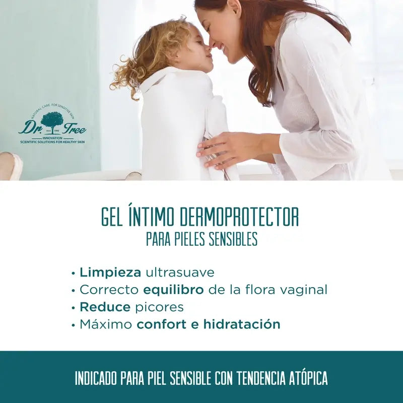 Dr. Tree Gel Intimo Naturale Pelle Sensibile 200Ml